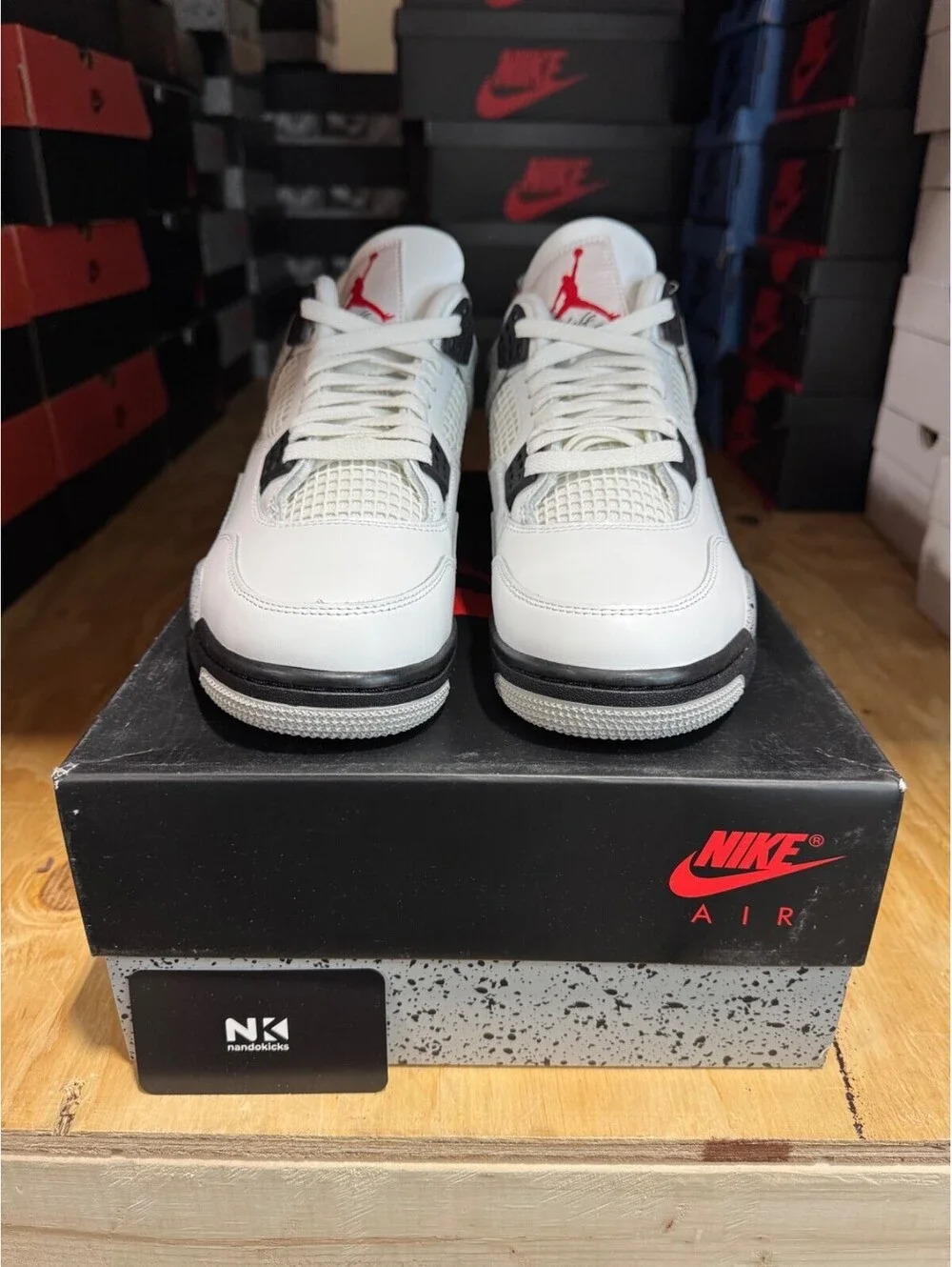 Air Jordan 4 Retro OG 'White Cement' 2025 FV5029-100 BRAND NEW MENS SIZE 13
